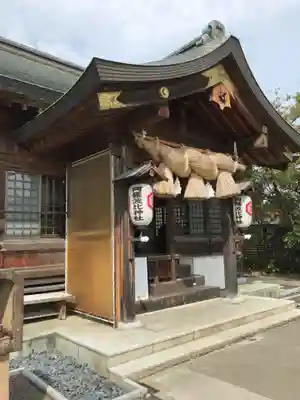 阿羅波比神社の本殿・本堂