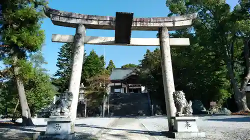宇和津彦神社の鳥居