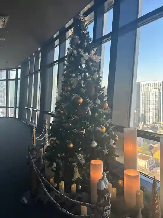 タワー大神宮の庭園