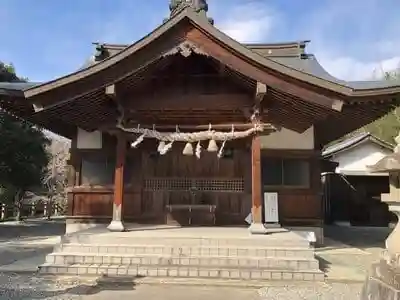 伊射奈美神社の本殿