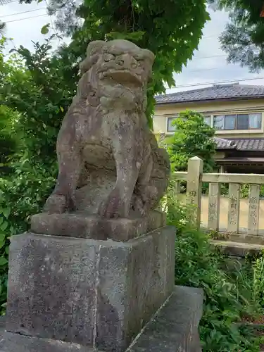 鹿嶋神社の狛犬