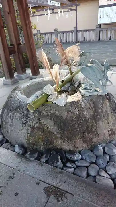白鷺神社の手水舎