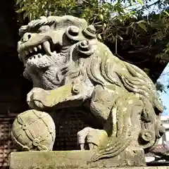 阿邪訶根神社の狛犬