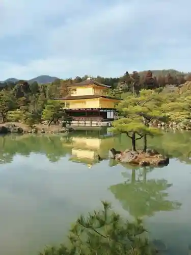 鹿苑寺（金閣寺）の庭園