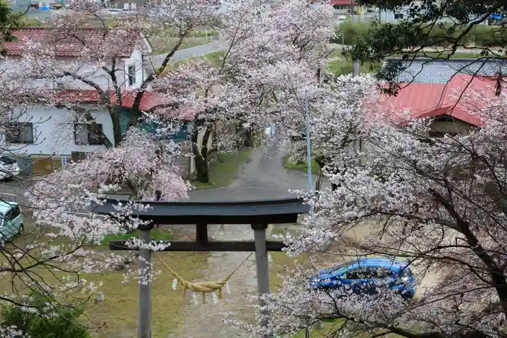 田村神社の鳥居