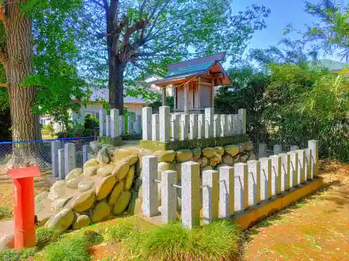 八幡社（萩原町西宮重）の本殿・本堂