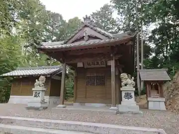 白山社の本殿・本堂