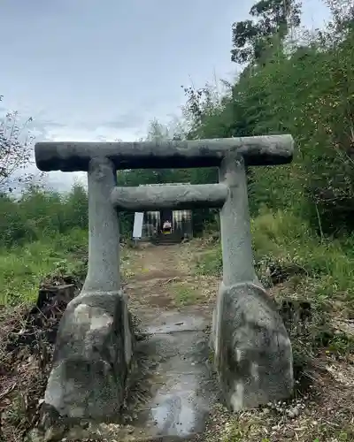 百里神社の鳥居