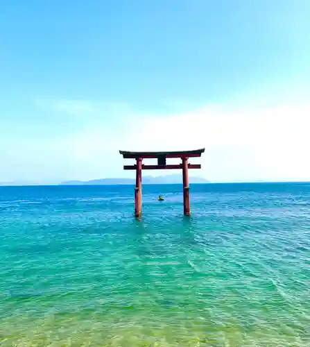 白鬚神社の鳥居