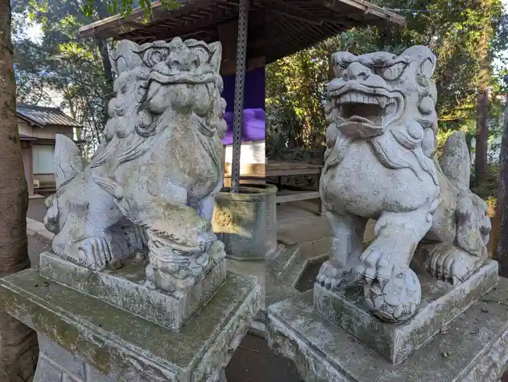 七百餘所神社 の狛犬