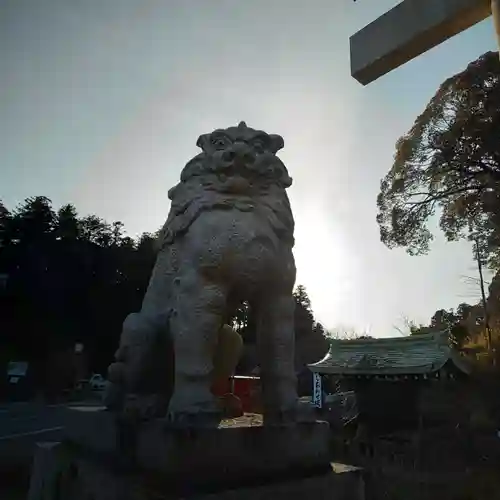 茨城縣護國神社の狛犬