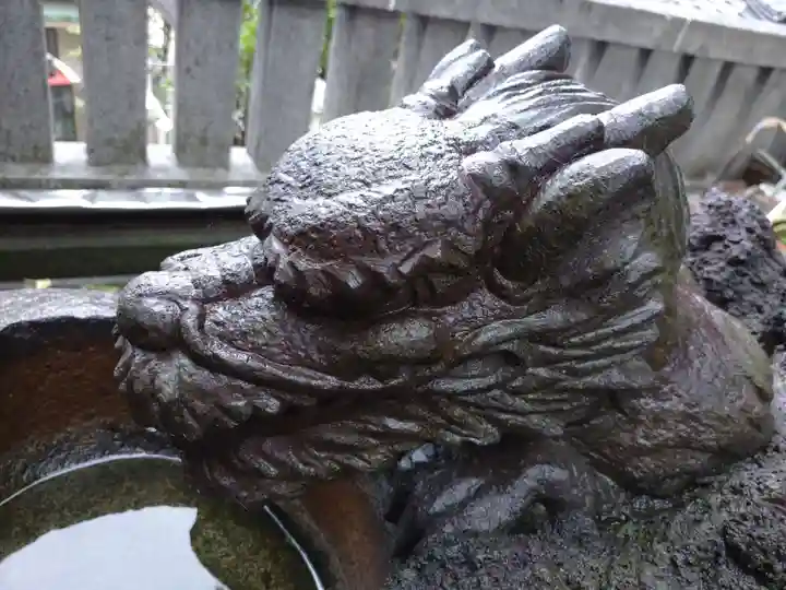 待乳山聖天(本龍院)の手水舎