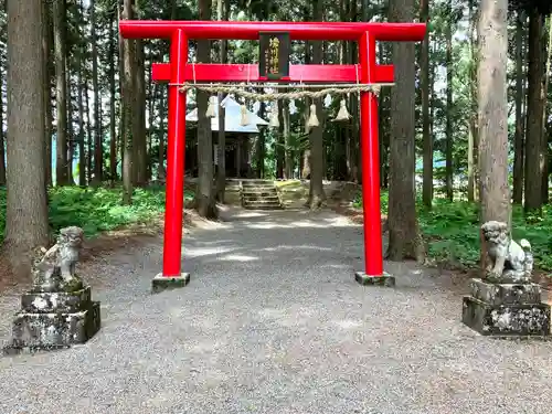 城川神社の鳥居