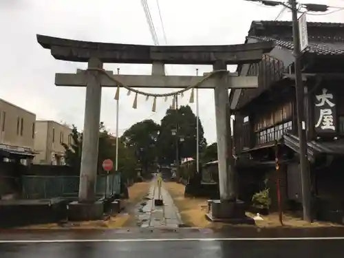 夷隅神社の鳥居