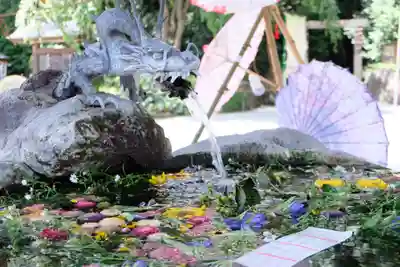 出雲大社相模分祠の手水舎