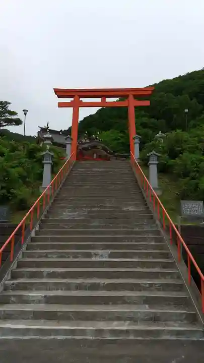 羅臼神社の鳥居