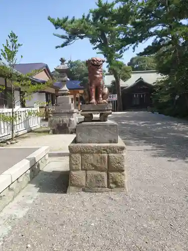 大洗磯前神社の狛犬