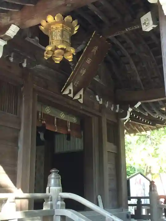 武田神社の本殿・本堂