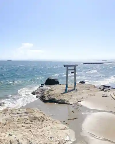 つぶてヶ浦鳥居（伊勢神宮遥拝所）の鳥居