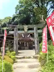 土器山八天神社の鳥居