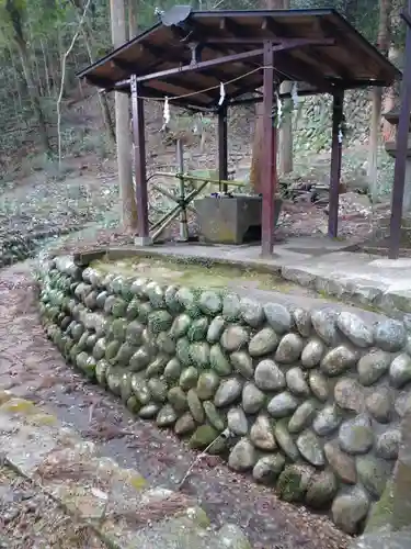 長瀬神社の手水