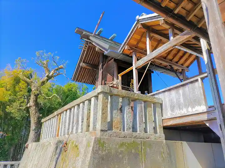 神明社(西川端)の本殿・本堂