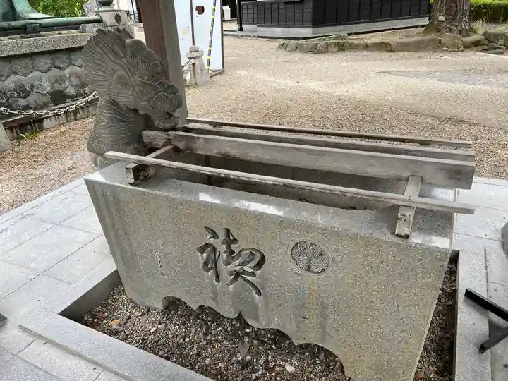 龍城神社の手水舎