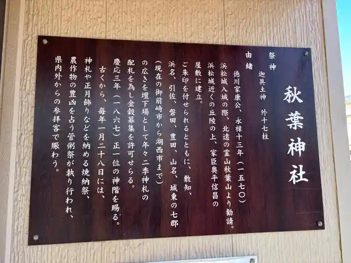 浜松秋葉神社(静岡県)