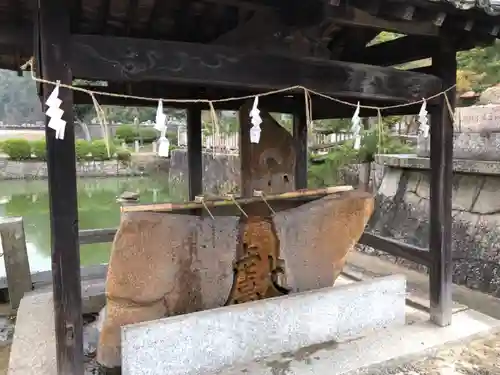 天別豊姫神社の手水舎