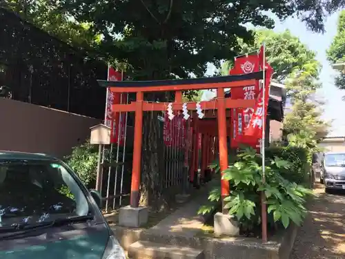 下神明天祖神社の鳥居