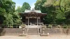 西八朔杉山神社の本殿