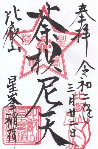 比叡山延暦寺の御朱印