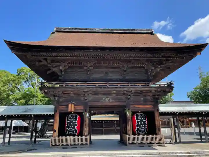 尾張大國霊神社(国府宮)の山門・神門