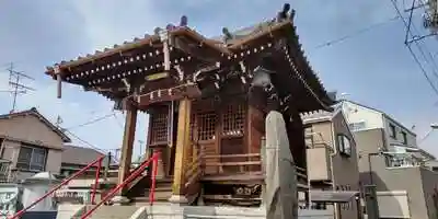 白魚稲荷神社の本殿