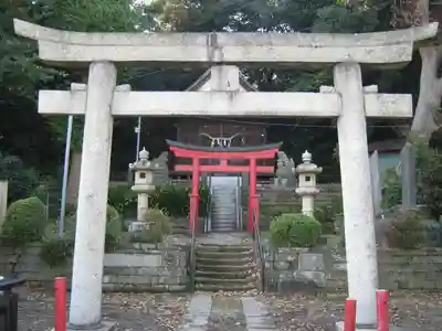 田谷御霊社の鳥居