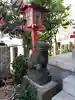 亀塚稲荷神社の狛犬