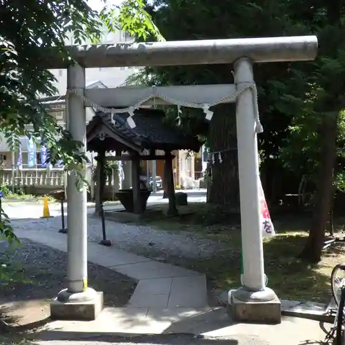 天祖神社の鳥居