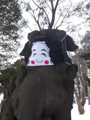 北広島市総鎮守 廣島神社の狛犬