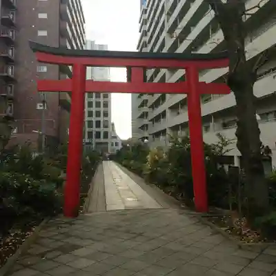 成子天神社の鳥居