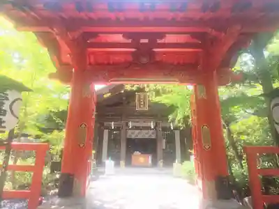 愛宕神社の山門・神門