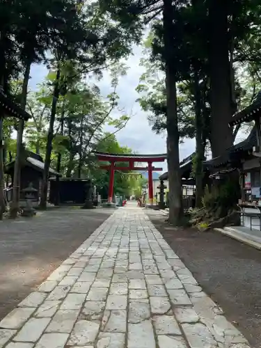 小室浅間神社の鳥居