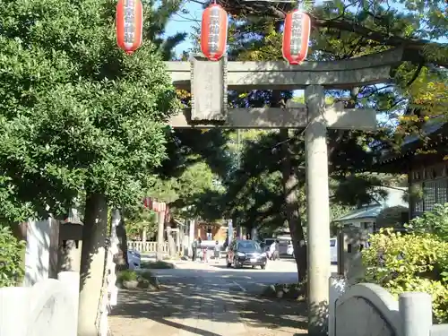 和樂備神社の鳥居