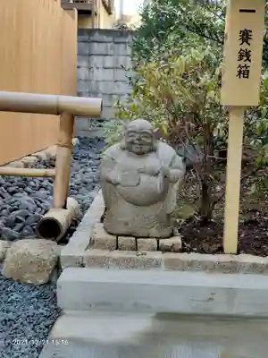 【閉業】小石川大神宮の像