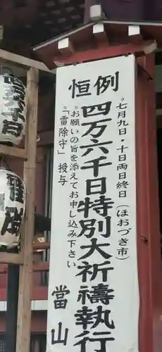 浅草寺のお祭り