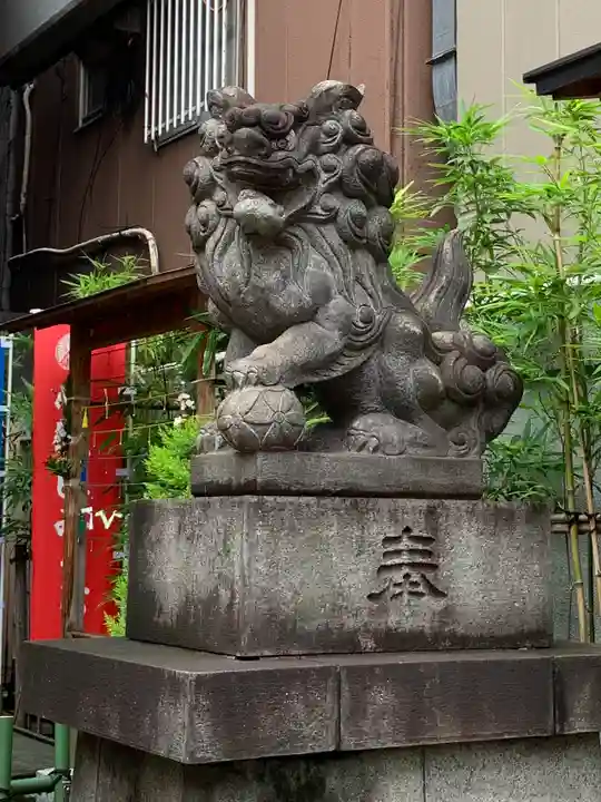 烏森神社の狛犬