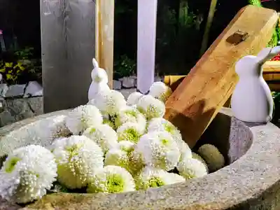 東海市熊野神社の手水舎