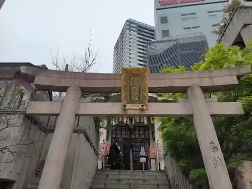 綱敷天神社御旅社の鳥居