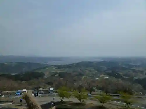 阿波々神社の景色