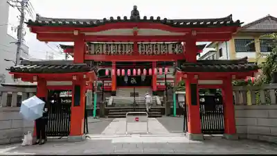 善國寺の山門・神門
