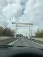 多度大社の鳥居